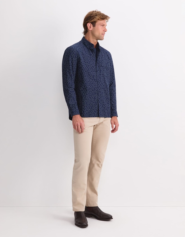 Sportscraft - Long Sleeve Wyatt Printed Shirt