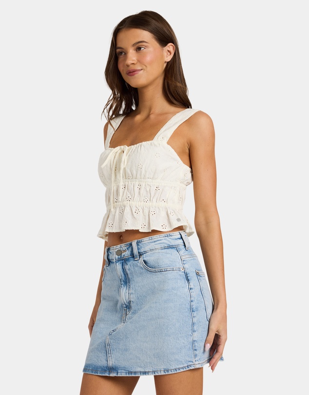 Roxy - Womens Lucky One Sunset Mist Tank Top