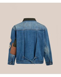 Found - Denim Patchwork Jacket