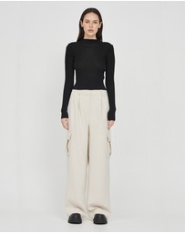 FRIEND of AUDREY - Finn Ribbed Knit Top