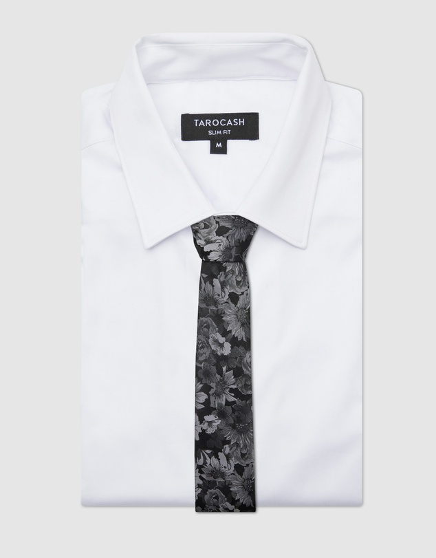 Tarocash - Kayden Floral Silk Tie