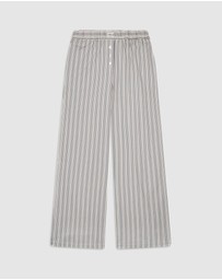 TALA - Poplin Wide Leg Trousers