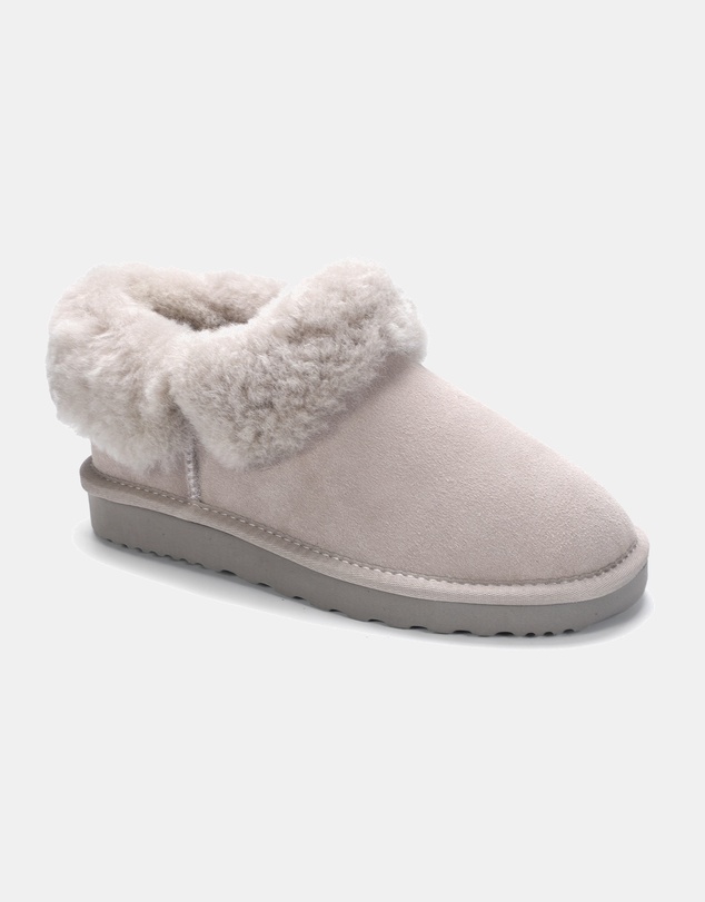 AusWooli Ugg Boots - Coogee Sheepskin Cozy Ankle Slippers