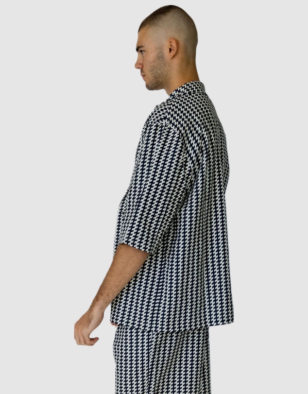 Justin Cassin - Mulholland Print Short Sleeve Shirt