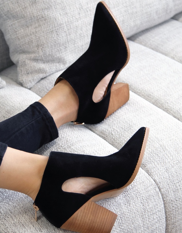 Belle & Bloom - Midnight Special Suede Ankle Boot
