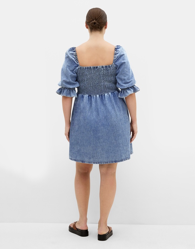 City Chic - Kaitlyn Denim Mini Dress