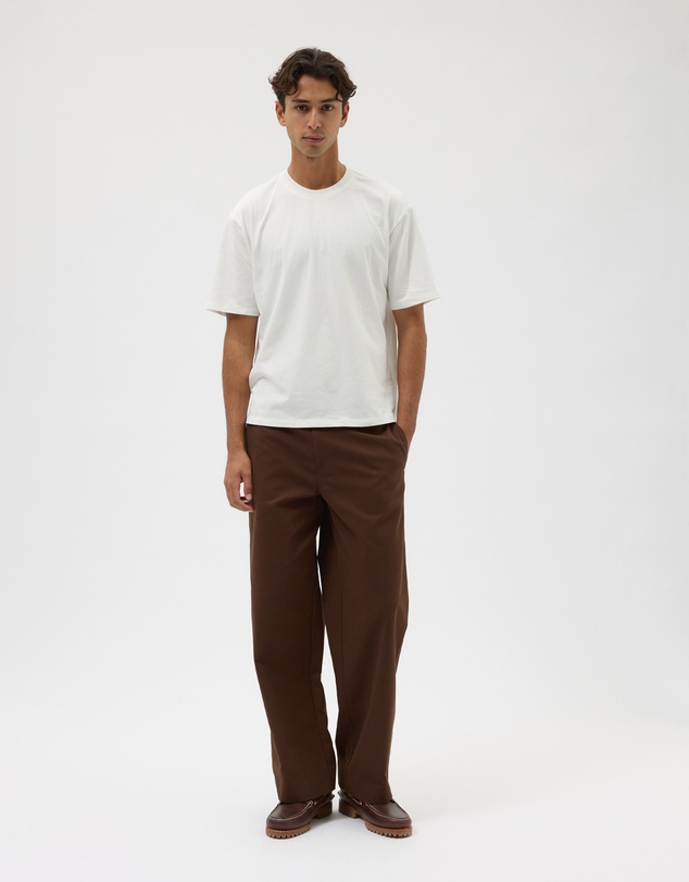 AERE - Relaxed Cotton Twill Pants