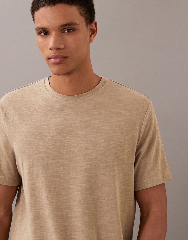 Calvin Klein - Cotton Linen T-Shirt