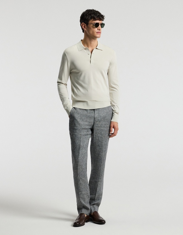 Calibre - Melange Linen Suit Pants Iron