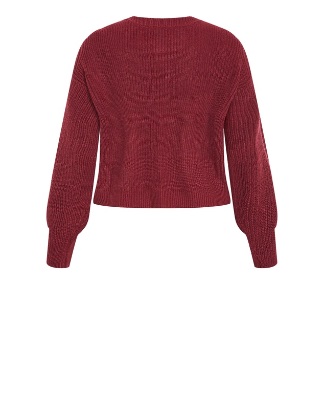 City Chic - Chloe True Knit Cardigan