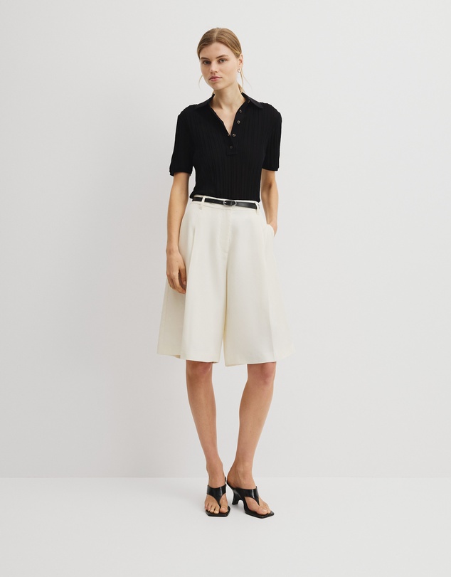 Country Road - Short Sleeve Rib Knit Polo