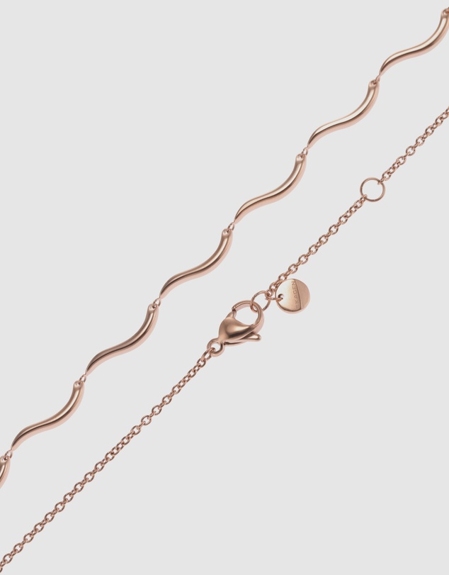 Skagen - Agnethe Rose Gold Tone Necklace