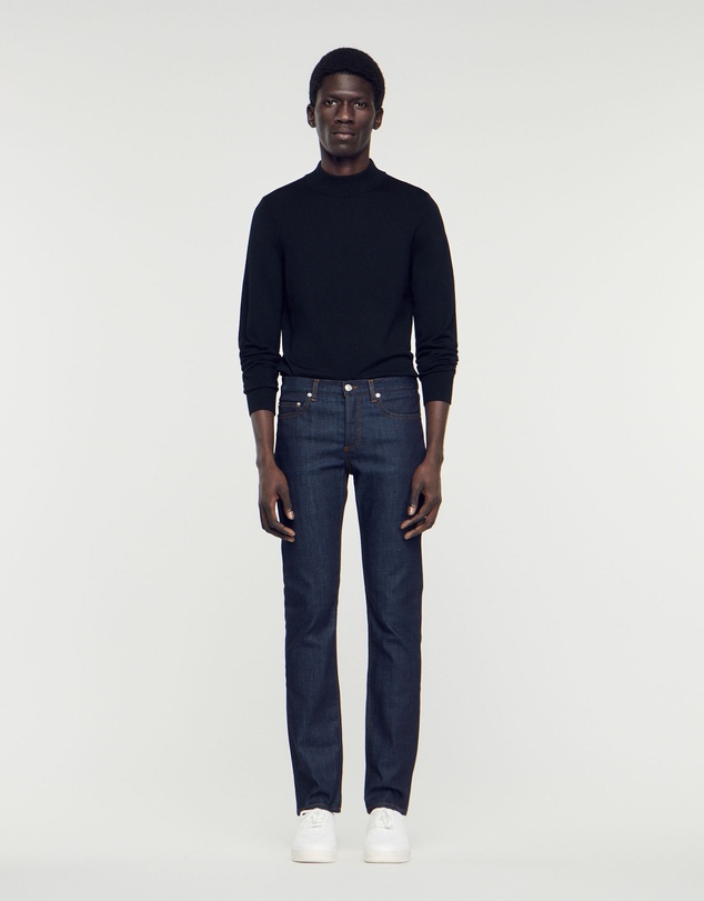 Sandro - Slim Raw Jeans
