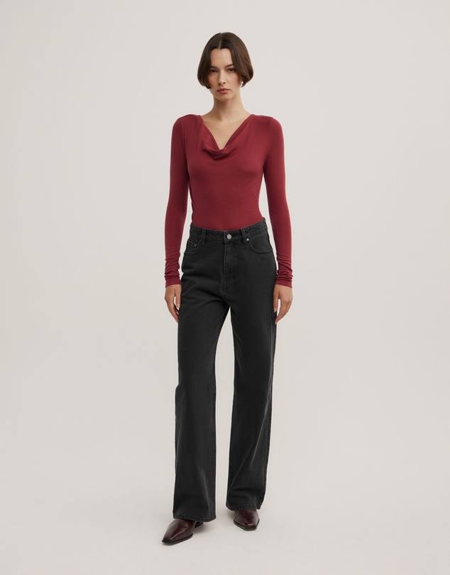 Witchery - Cowl Neck Long Sleeve Top