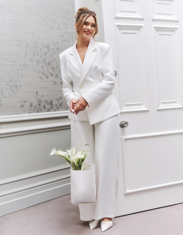 Six Stories - Pleated Wide Leg Trouser