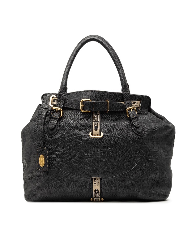 Pre-Loved by Azura Reborn - Pre-Loved Large Leather Selleria Villa Borghese Tote
