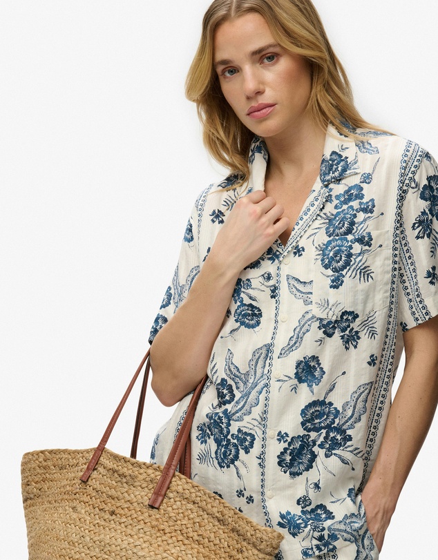 Superdry - Beach Printed Short Sleeve Shirt