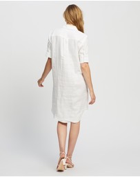 White By FTL - Hettie Shirt Dress