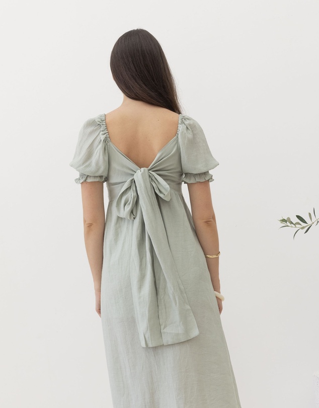 Angel Maternity - Fabia Reversible Tie Maternity Dress
