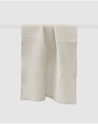 Bambury - Waffle Hand/Travel/Tea Towel 40x70cm - Hand Towel