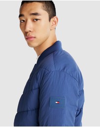 Tommy Hilfiger - Padded Relaxed Bomber Jacket - ICONIC EXCLUSIVE