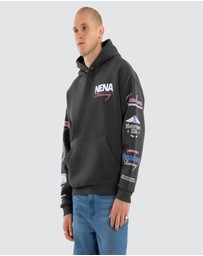 Nena & Pasadena - Stream Box Fit Hoodie