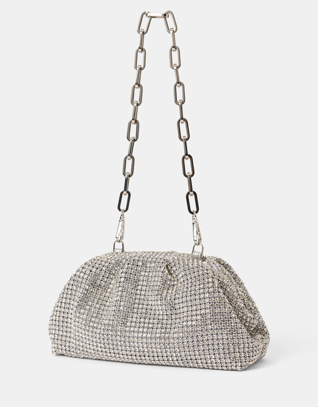 Forever New - Ariel Soft Shiny Clutch