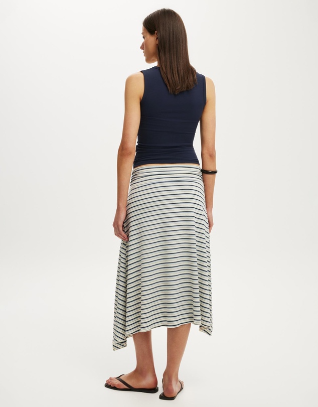 Cotton On - Maple Asymmetric Midi Skirt