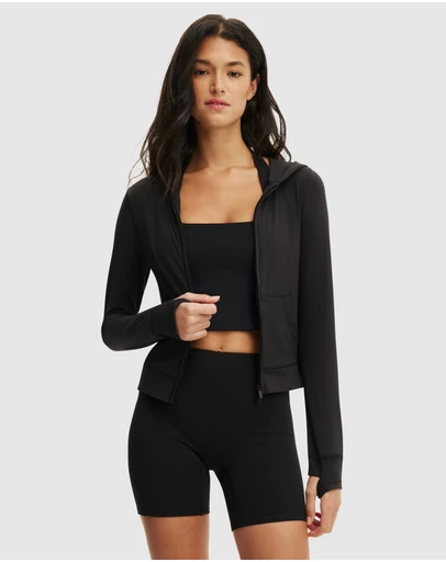 Cotton On Body Active - Ultra Soft Hooded Jacket