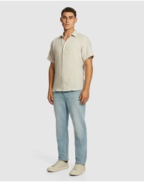 yd. - Lewis Pure Linen Shirt