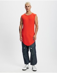 Surrounded By Ghosts - The Anorthite Cotton Rib Muscle T-Shirt