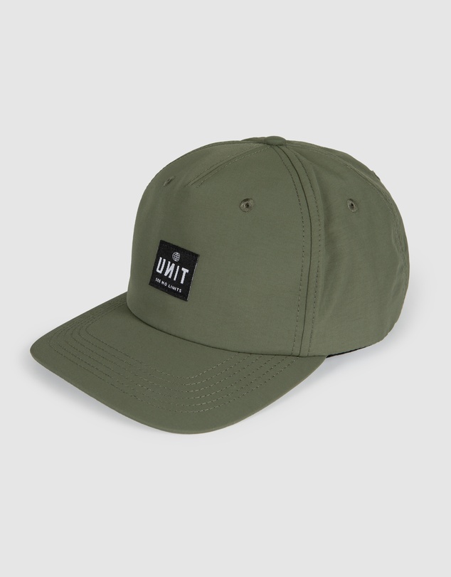 UNIT - UNIT Level Men's Flat Peak Unstructured Strapback Cap