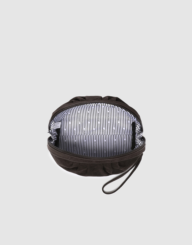 Louenhide - Sarski Suedette Makeup Bag