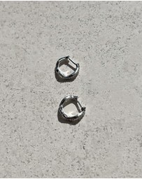 SAINT VALENTINE - Luna Wave Huggies - Silver