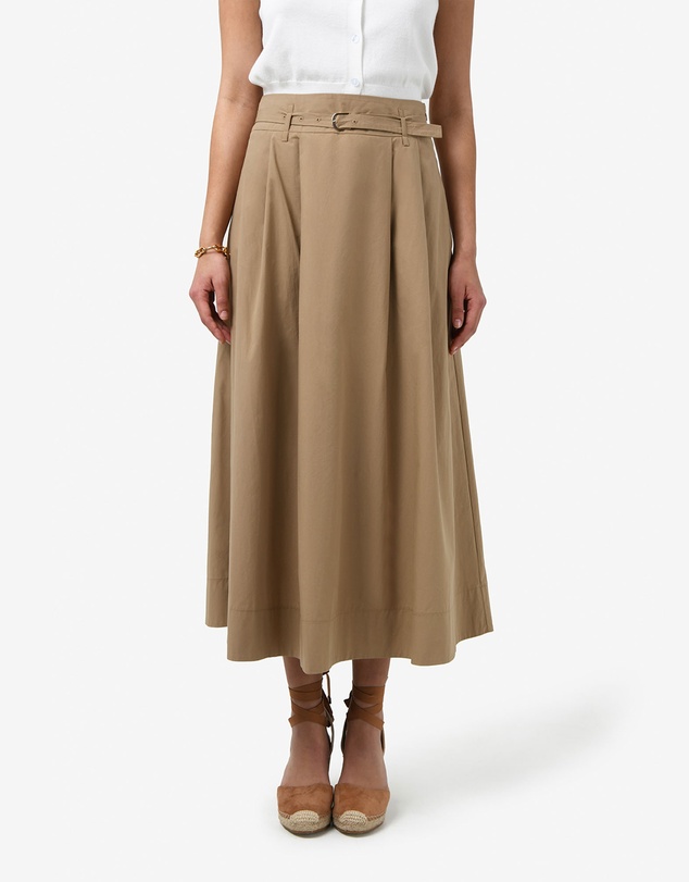 Forcast - Willow Cotton Belted Skirt