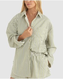 Rhythm - Cove Stripe Long Sleeves Shirt