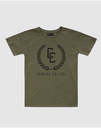Counter Culture - Garland Logo Tee - Youth