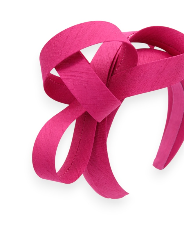 Morgan & Taylor - Mel Fascinator in Hot Pink