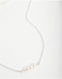 Lovisa - Sterling Silver Mini Pearl Bracelet