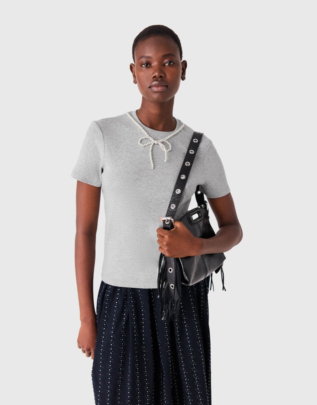 Maje - Tipearl Tee Shirt