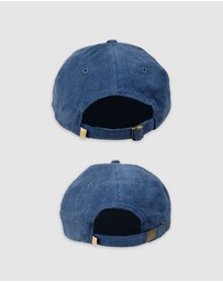 Banabae - Rad Dad and Rad Kid Cord Cap Bundle - Denim Blue