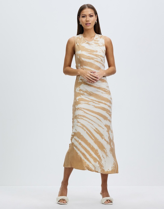 Third Form - Twist Through Bias Tank Maxi