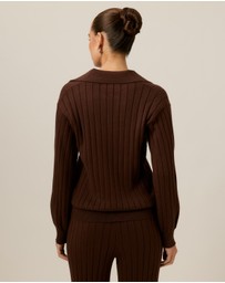 Tussah - Willow Ribbed Knit Relaxed Jumper