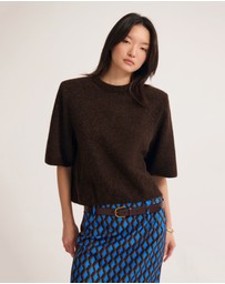 Oxford - Leeta Wool Knitted T Shirt
