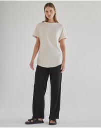 DRICOPER DENIM - Slouchy Cream Tee