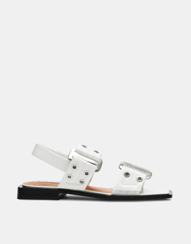 Steve Madden - Saria white patent