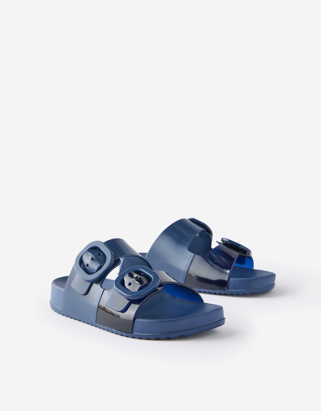 Cotton On Kids - Kids Double Buckle Jelly Slide