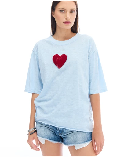 THE TALES - We Love Velvet Heart Street Tee