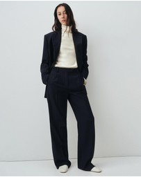 M.N.G - Pinstripe Suit Trousers