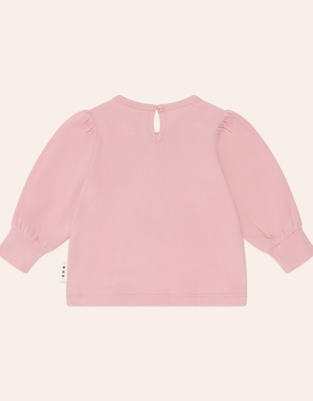 Huxbaby - Cherry Bow Puff Sleeve Top - Babies-Kids